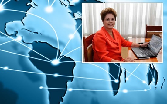 Teles não poderão priorizar conteúdo, diz Dilma em bate-papo